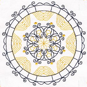 Machine Embroidery Quilt 3a